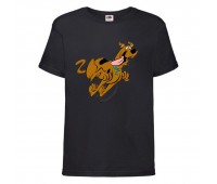Футболка детская Скуби-Ду 3 (Scooby-Doo) черная 116 см