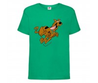 Футболка детская Скуби-Ду 3 (Scooby-Doo) зеленая 116 см