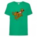 Футболка детская Скуби-Ду 3 (Scooby-Doo) зеленая 116 см
