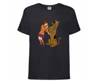 Футболка детская Скуби-Ду 4 (Scooby-Doo)  черная