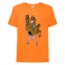 Футболка детская Скуби-Ду 5 (Scooby-Doo) оранжевая 152 см