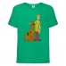 Футболка детская Скуби-Ду 6 (Scooby-Doo) зеленая 128 см