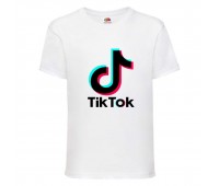 Футболка Tik Tok белая (TTwh-1) 98см