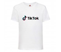 Футболка Tik Tok белая (TTwh-3) 98см