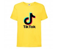 Футболка Tik Tok желтая (TTyl-1) 104 см