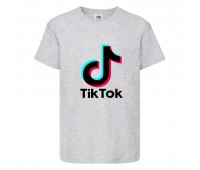 Футболка Tik Tok серая (TTgr-1) 104см