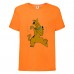 Футболка детская Скуби-Ду 10 (Scooby-Doo) оранжевая 104 см