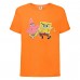 Футболка детская Спанч Боб 3 (Sponge Bob) оранжевая 104 см