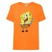 Футболка детская Спанч Боб 2 (Sponge Bob) оранжевая 104 см