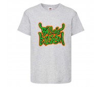 Футболка Билли Айлиш (Billie Eilish gr-6) серая 140 см
