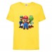 Футболка Супер Марио 7 (Super Mario) Желтая (SMar yl-2) 116 см