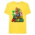 Футболка Супер Марио 10 (Super Mario) Желтая (SMar yl-5) 116 см