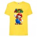 Футболка Супер Марио 5 (Super Mario) Желтая (SMar yl-06) 116 см