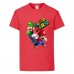 Футболка Супер Марио 7 (Super Mario) Красная (SMar rd-1) 116 см