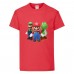 Футболка Супер Марио 8 (Super Mario) Красная (SMar rd-2) 116 см