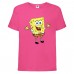 Футболка детская Спанч Боб 4 (Sponge Bob) розовая 104 см