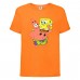 Футболка детская Спанч Боб 5 (Sponge Bob) оранжевая 104 см