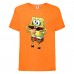 Футболка детская Спанч Боб 6 (Sponge Bob) оранжевая 104 см