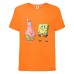 Футболка детская Спанч Боб 7 (Sponge Bob) оранжевая 104 см