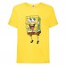 Футболка детская Спанч Боб 11 (Sponge Bob) желтая 104 см