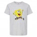 Футболка детская Спанч Боб 12 (Sponge Bob) серая 164 см
