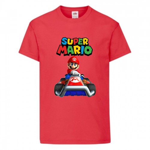 Футболка Супер Марио 5 (Super Mario) Красная (SMar rd-06) 116 см Футболка Супер Марио 5 (Super Mario) Красная (SMar rd-06) 116 см