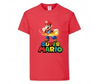 Футболка Супер Марио 6 (Super Mario) Красная (SMar rd-07) 116 см Футболка Супер Марио 6 (Super Mario) Красная (SMar rd-07) 116 см