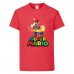 Футболка Супер Марио 6 (Super Mario) Красная (SMar rd-07) 116 см