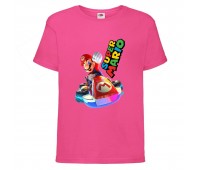 Футболка Супер Марио 1 (Super Mario) Розовая (SMar pin-02) 116 см Футболка Супер Марио 1 (Super Mario) Розовая (SMar pin-02) 116 см