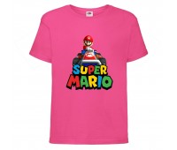 Футболка Супер Марио 2 (Super Mario) Розовая (SMar pin-03) 116 см Футболка Супер Марио 2 (Super Mario) Розовая (SMar pin-03) 116 см