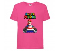 Футболка Супер Марио 4 (Super Mario) Розовая (SMar pin-05) 116 см Футболка Супер Марио 4 (Super Mario) Розовая (SMar pin-05) 116 см