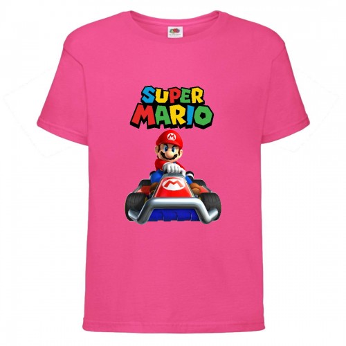 Футболка Супер Марио 4 (Super Mario) Розовая (SMar pin-05) 116 см Футболка Супер Марио 4 (Super Mario) Розовая (SMar pin-05) 116 см