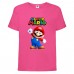 Футболка Супер Марио 5 (Super Mario) Розовая (SMar pin-06) 116 см Футболка Супер Марио 5 (Super Mario) Розовая (SMar pin-06) 116 см