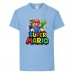 Футболка Супер Марио 9 (Super Mario) голубая (SMar sbl-3) 116 см Футболка Супер Марио 9 (Super Mario) голубая (SMar sbl-3) 116 см