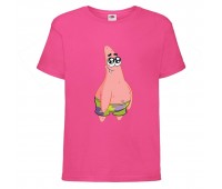 Футболка детская Спанч Боб 20 (Sponge Bob) розовая 116 см