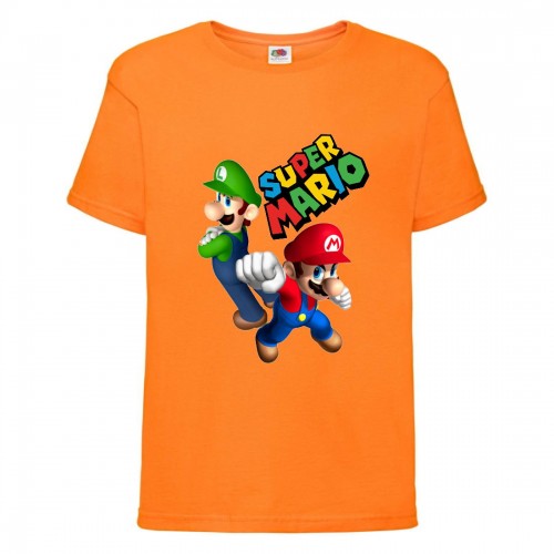 Футболка Супер Марио 11 (Super Mario) оранжевая (SMar or-5) 152 см Футболка Супер Марио 11 (Super Mario) оранжевая (SMar or-5) 152 см