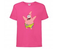 Футболка детская Спанч Боб 22 (Sponge Bob) розовая 116 см Футболка детская Спанч Боб 22 (Sponge Bob) розовая 116 см