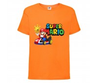 Футболка Супер Марио 15 (Super Mario) оранжевая (SMar or-9) 116 см Футболка Супер Марио 15 (Super Mario) оранжевая (SMar or-9) 116 см