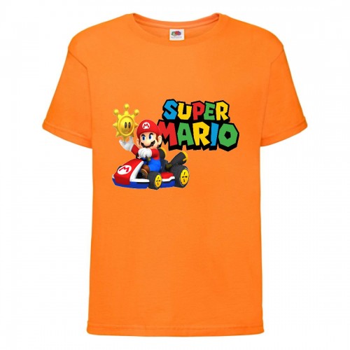 Футболка Супер Марио 15 (Super Mario) оранжевая (SMar or-9) 116 см Футболка Супер Марио 15 (Super Mario) оранжевая (SMar or-9) 116 см