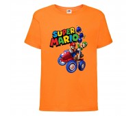 Футболка Супер Марио (Super Mario) оранжевая (SMar or-01) 116 см Футболка Супер Марио (Super Mario) оранжевая (SMar or-01) 116 см