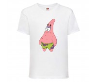 Футболка детская Спанч Боб 23 (Sponge Bob) белая 116 см Футболка детская Спанч Боб 23 (Sponge Bob) белая 116 см