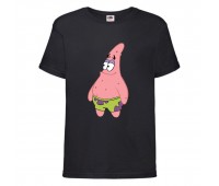 Футболка детская Спанч Боб 23 (Sponge Bob) черная 116 см Футболка детская Спанч Боб 23 (Sponge Bob) черная 116 см