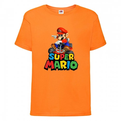 Футболка Супер Марио 3 (Super Mario) оранжевая (SMar or-04) 116 см Футболка Супер Марио 3 (Super Mario) оранжевая (SMar or-04) 116 см