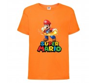 Футболка Супер Марио 6 (Super Mario) оранжевая (SMar or-07) 116 см Футболка Супер Марио 6 (Super Mario) оранжевая (SMar or-07) 116 см