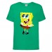 Футболка детская Спанч Боб 24 (Sponge Bob) зеленая 116 см Футболка детская Спанч Боб 24 (Sponge Bob) зеленая 116 см
