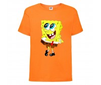 Футболка детская Спанч Боб 24 (Sponge Bob) оранжевая 116 см Футболка детская Спанч Боб 24 (Sponge Bob) оранжевая 116 см
