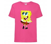 Футболка детская Спанч Боб 24 (Sponge Bob) розовая 104 см Футболка детская Спанч Боб 24 (Sponge Bob) розовая 104 см