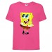 Футболка детская Спанч Боб 24 (Sponge Bob) розовая 104 см Футболка детская Спанч Боб 24 (Sponge Bob) розовая 104 см