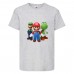 Футболка Супер Марио 7 (Super Mario) серая (SMar gr-1) 116 см Футболка Супер Марио 7 (Super Mario) серая (SMar gr-1) 116 см