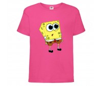 Футболка детская Спанч Боб 25 (Sponge Bob) розовая 104 см Футболка детская Спанч Боб 25 (Sponge Bob) розовая 104 см